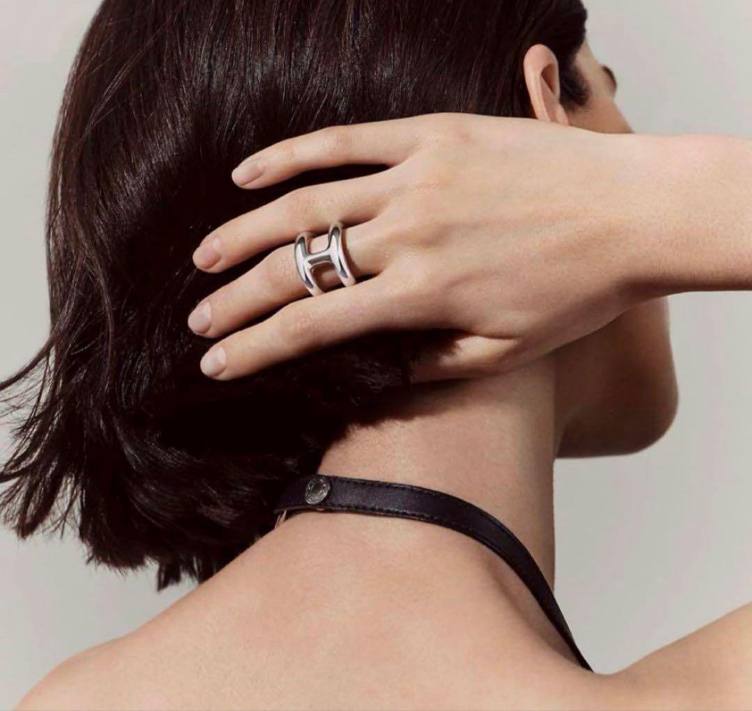 HERMES オスモズGMリング　サイズ59号