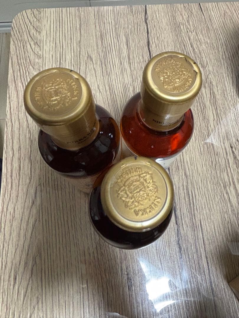 NIKKA 余市ウイスキー 3本セット　キーモルト　ニッカ　余市蒸留所　限定