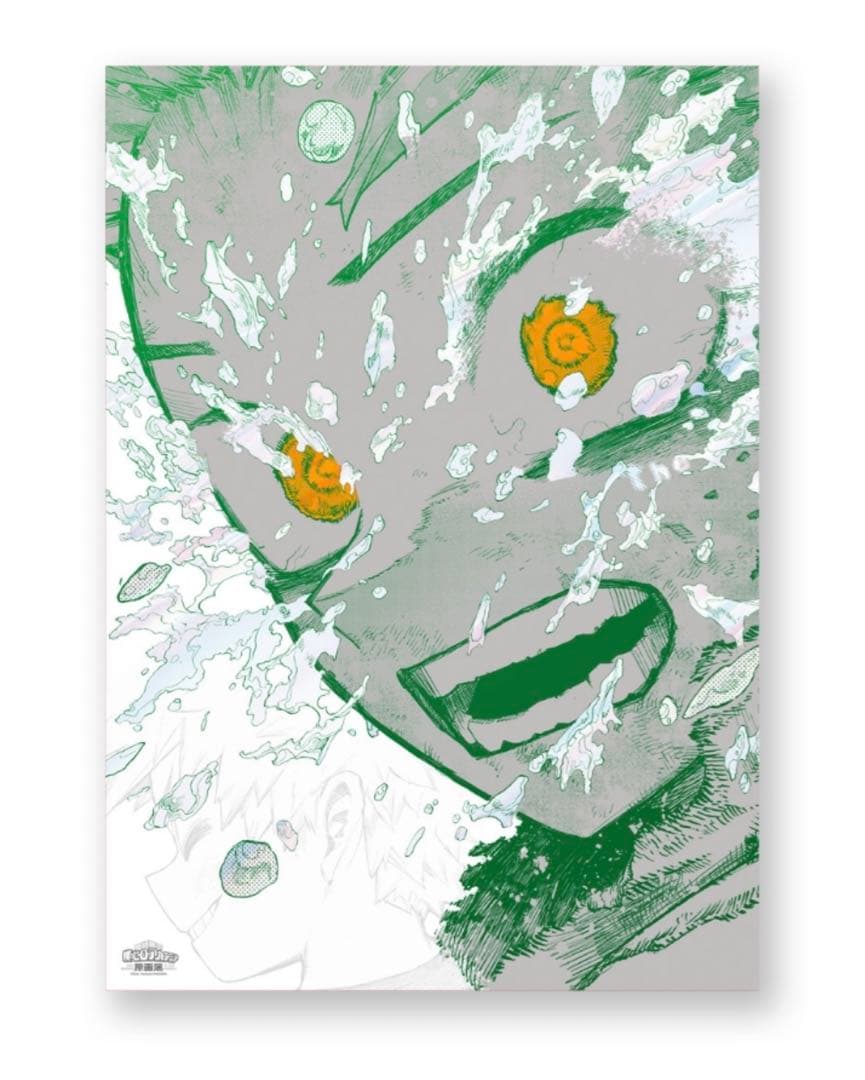 僕のヒーローアカデミア　原画展　A2アートポスター2枚セット　ヒロアカ