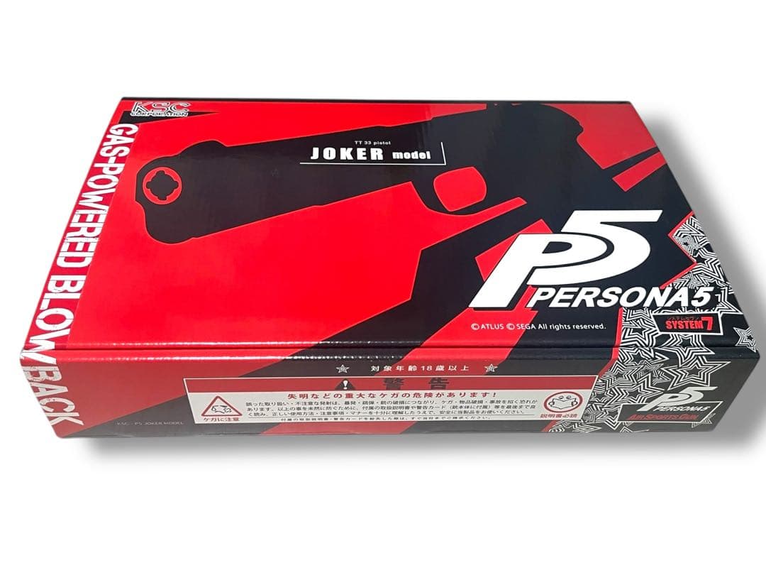 ☆未使用/極美品　ペルソナ5 TT33 pistol ジョーカーモデル KSC