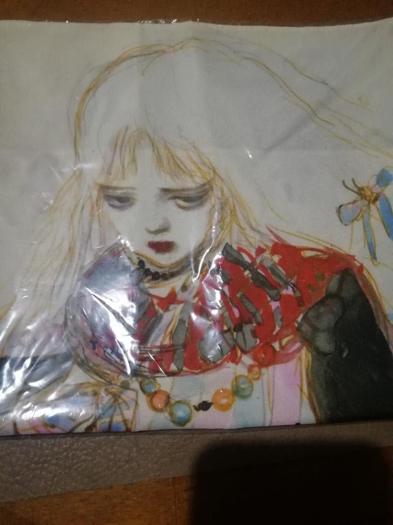 天使のたまご　ハンカチ　少女