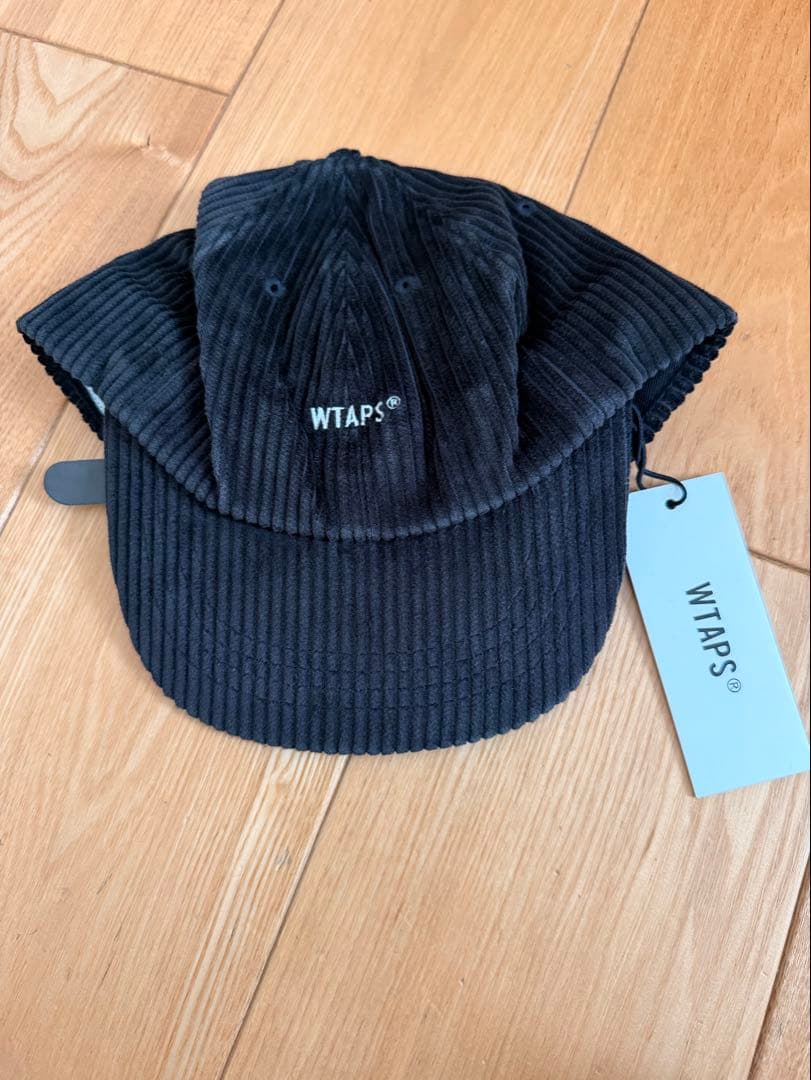 WTAPS® ブラック コーデュロイキャップ F