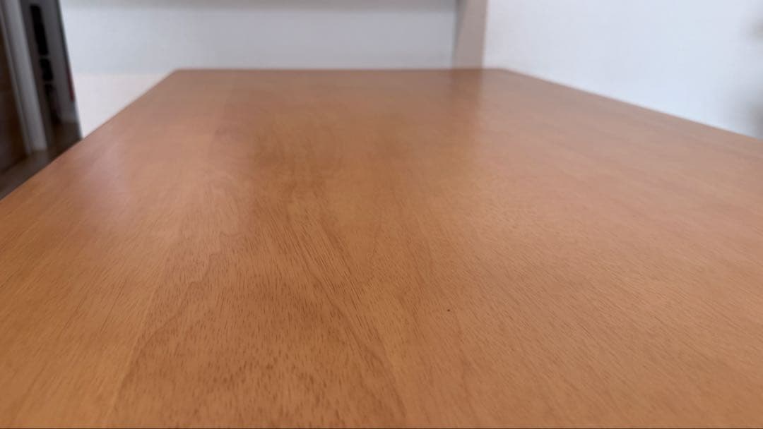 【引越しのため出品】無印良品 木製テーブル 120×70cm／使用約1年・美品