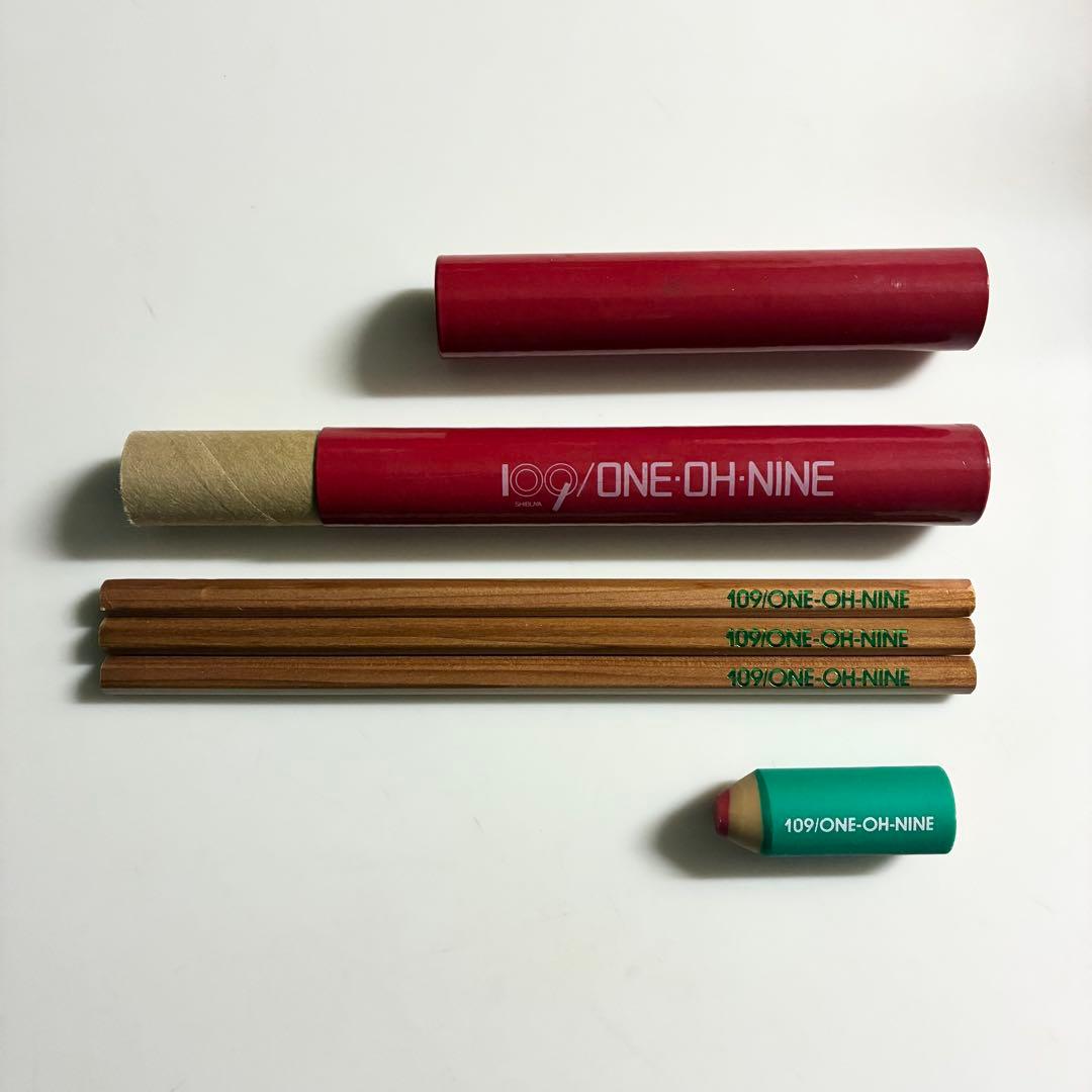 【非売品・完品】渋谷109 開業時 記念ノベルティ 文房具セット 昭和レトロ