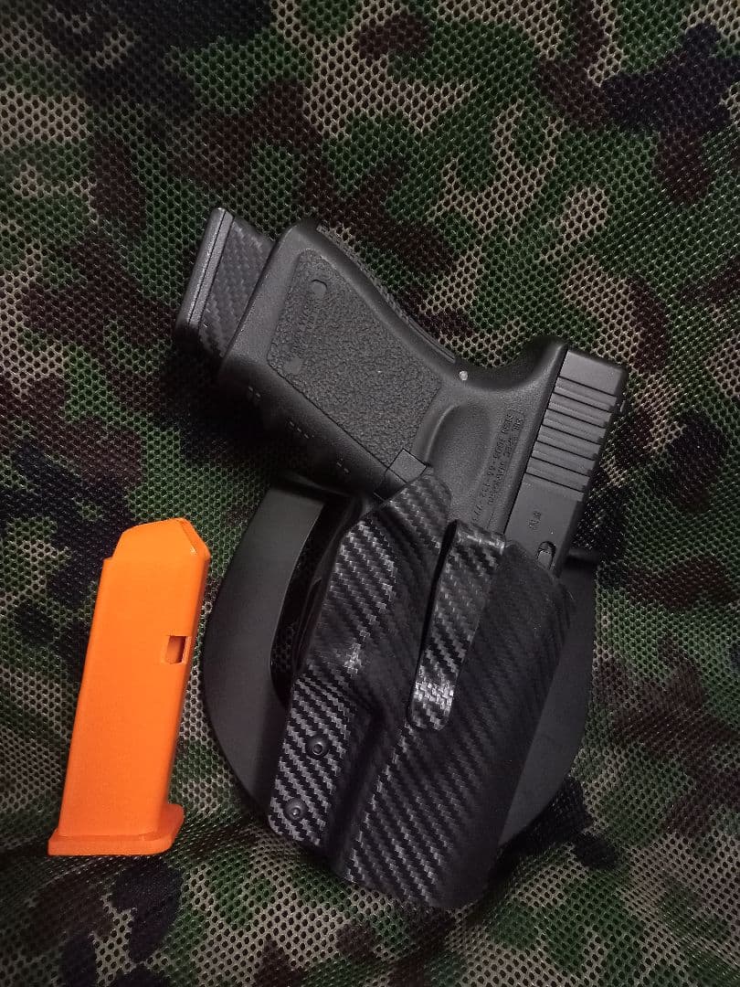 グロック23F(KSC製ガスガン：ジャンク品)&専用ホルスター