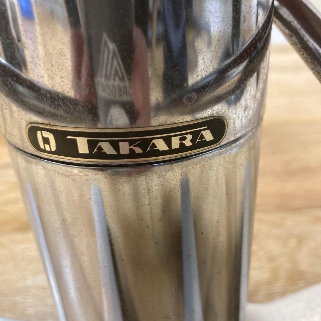 赤色ストライプデザインアームチェア