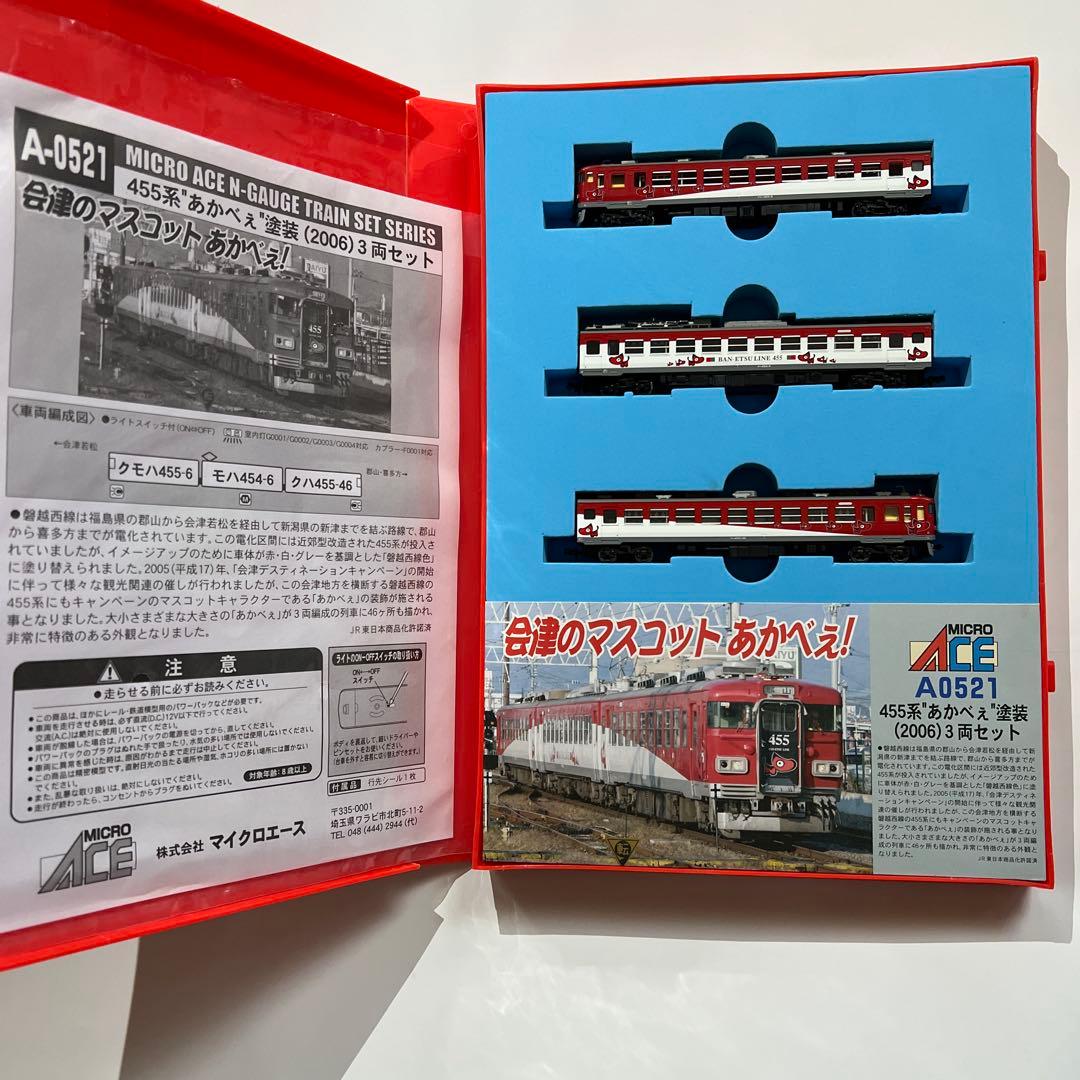 MICRO ACE N-GAUGE TRAIN CASE A-0521 455系