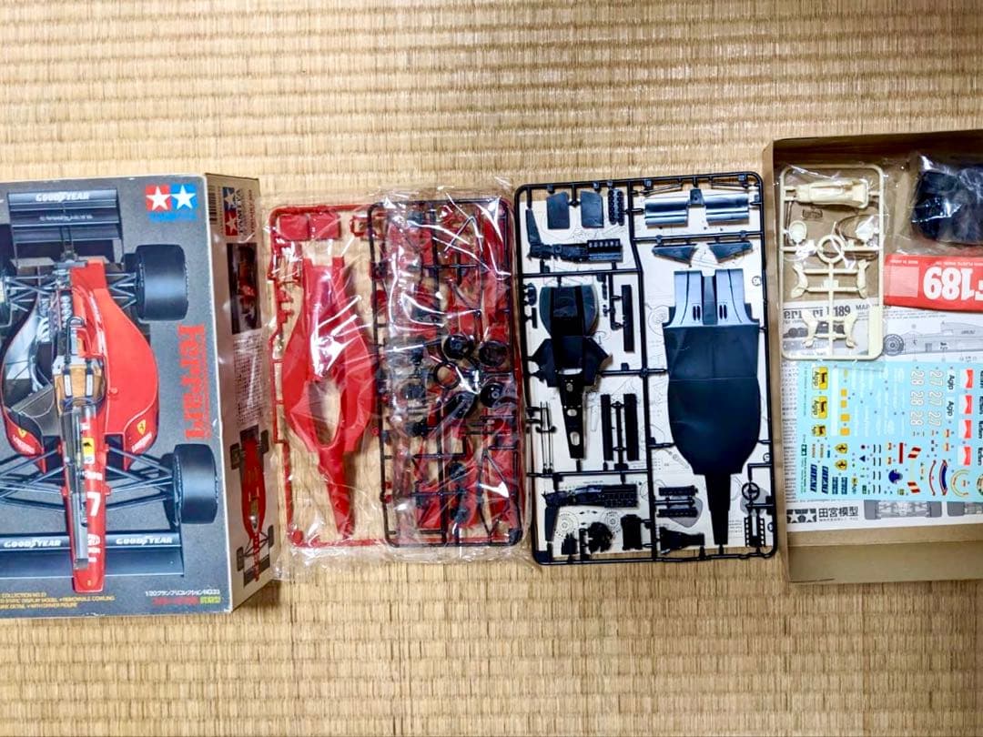 Ferrari F1 プラモデルキット 4点セット　タミヤ