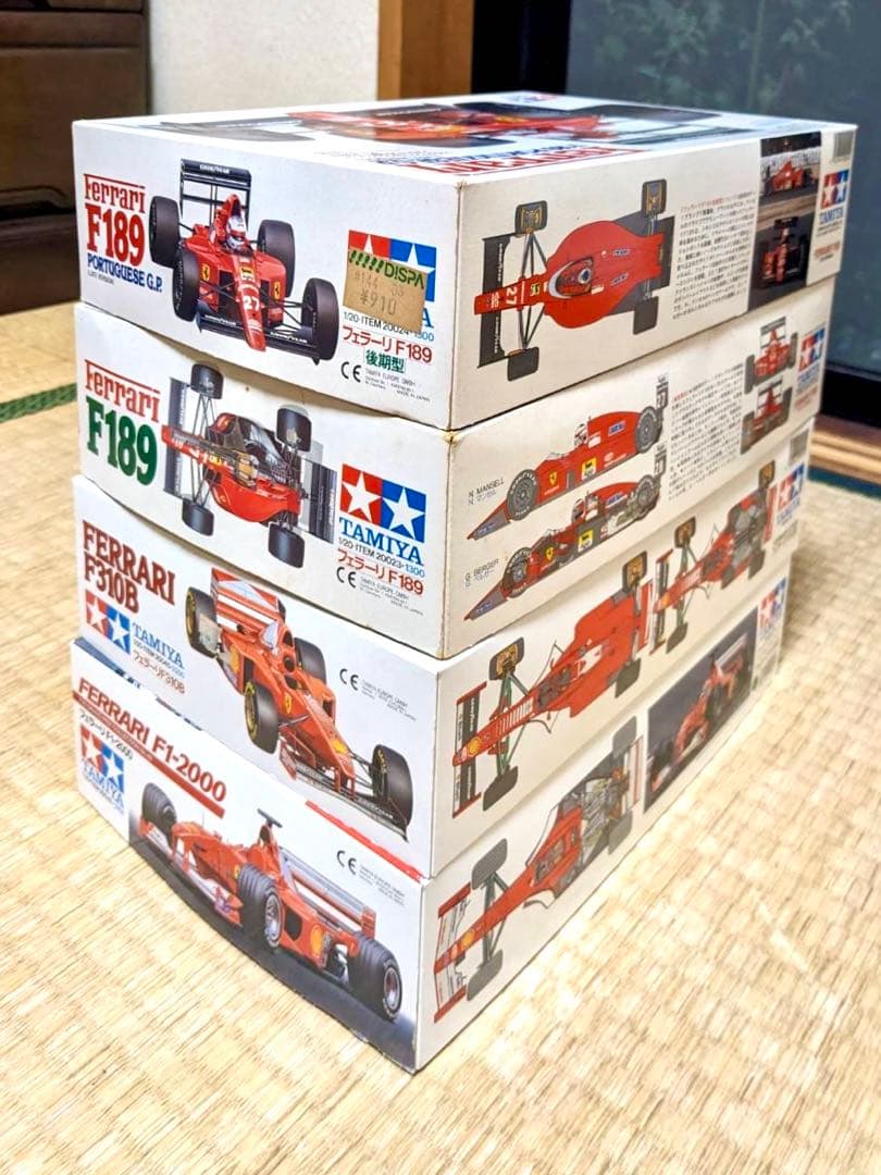 Ferrari F1 プラモデルキット 4点セット　タミヤ