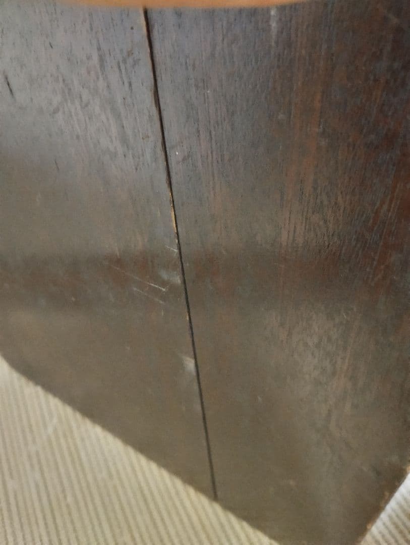 木製引き出し　整理タンス 　箪笥　2段　昭和レトロ　和骨董　古家具　無垢材