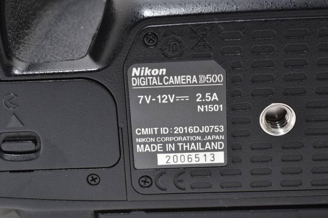 ★ショット数: 15821回★ Nikon ニコン D500 #994