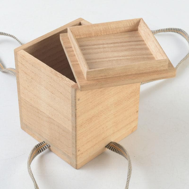 茶道具　加賀蒔絵師　和田寿峰作　立雛蒔絵　中棗　共箱　V　9675