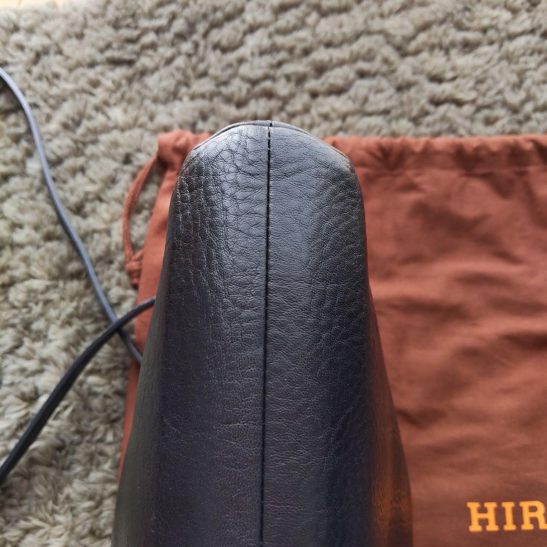 HIROFU 別売りストラップ付 ショルダーバッグ 濃紺 ネイビー ヒロフ