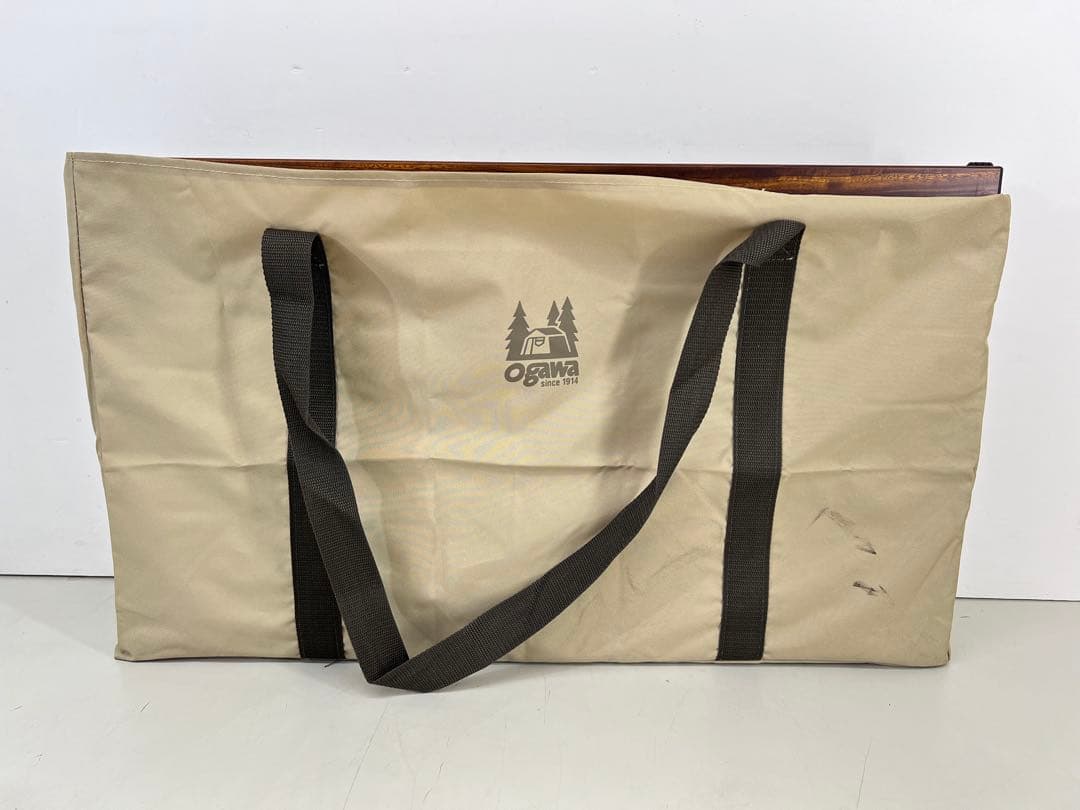 ogawa ハイ&ローテーブル ウッドテーブル アウトドア 美品