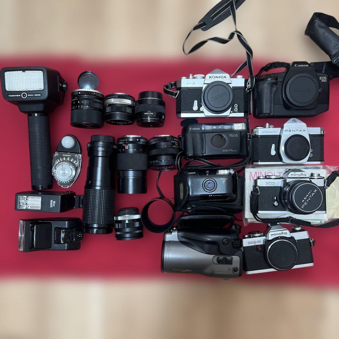 【ジャンク品】　フィルムカメラ　その他まとめ