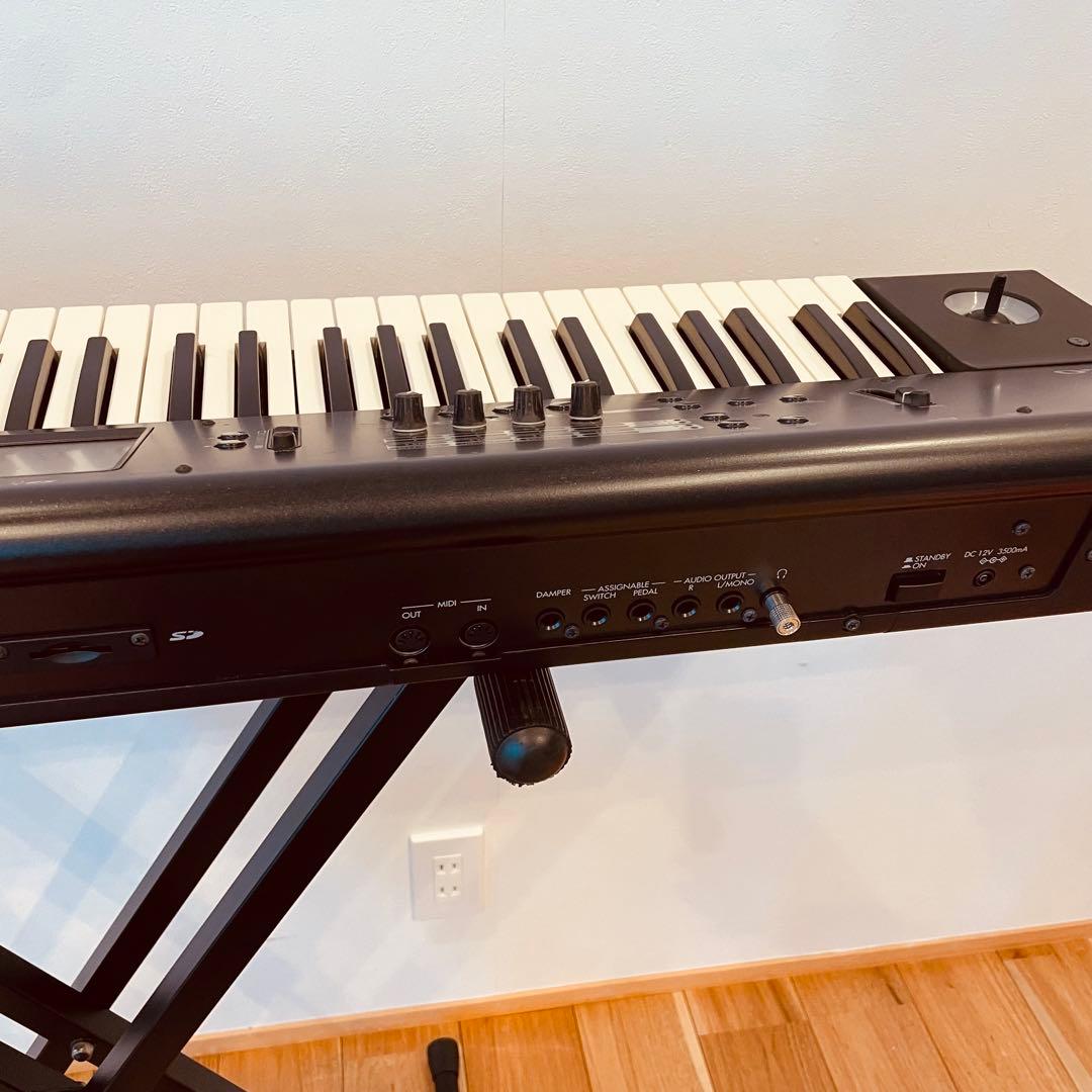 希少 KORG M50-73 シンセサイザー キーボード 台 フットペダル