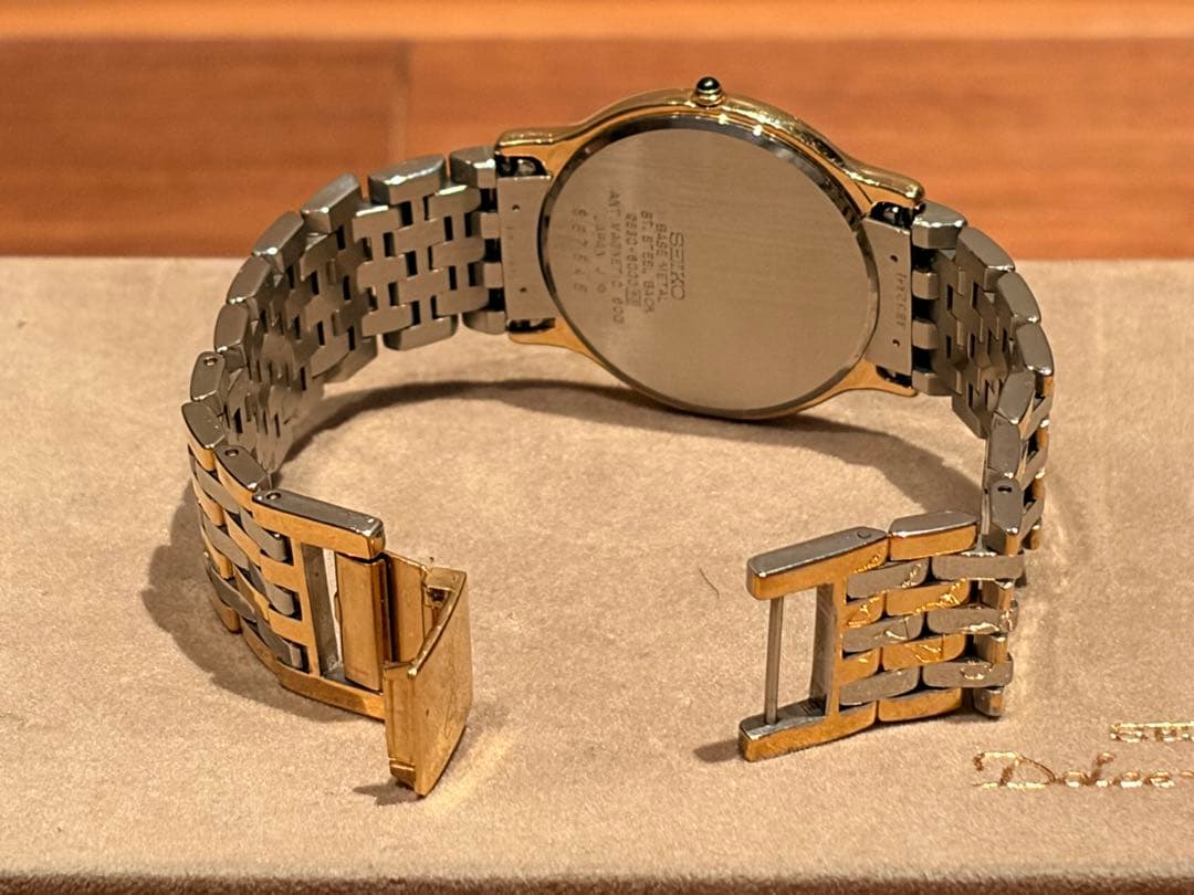 ★美品★セイコー SEIKO ドルチェ DOLCE★グレー文字盤★9530