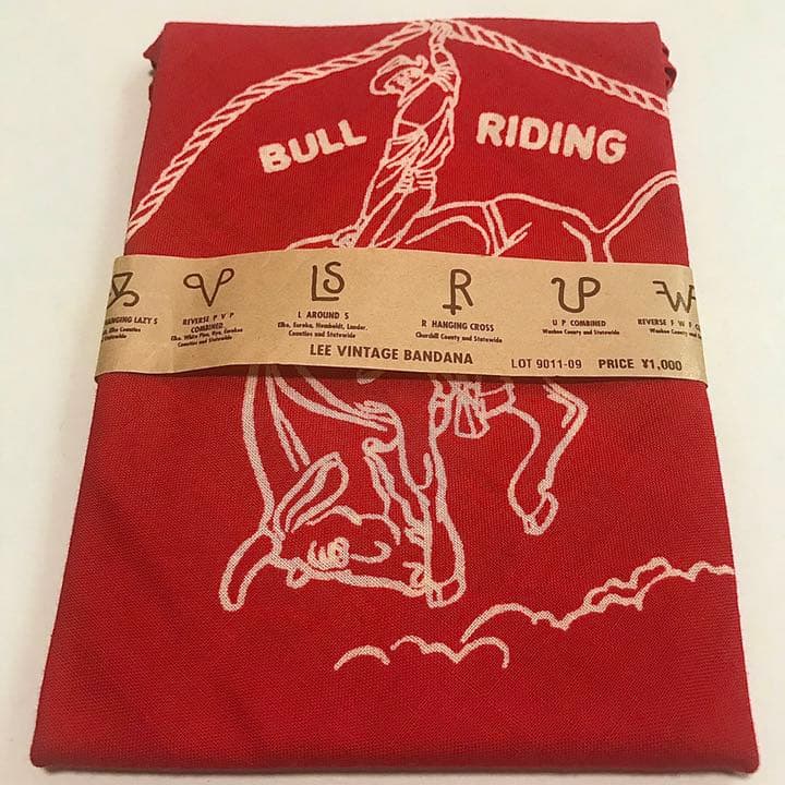 t*2様 【新品・レア】Lee ヴィンテージバンダナ レッド