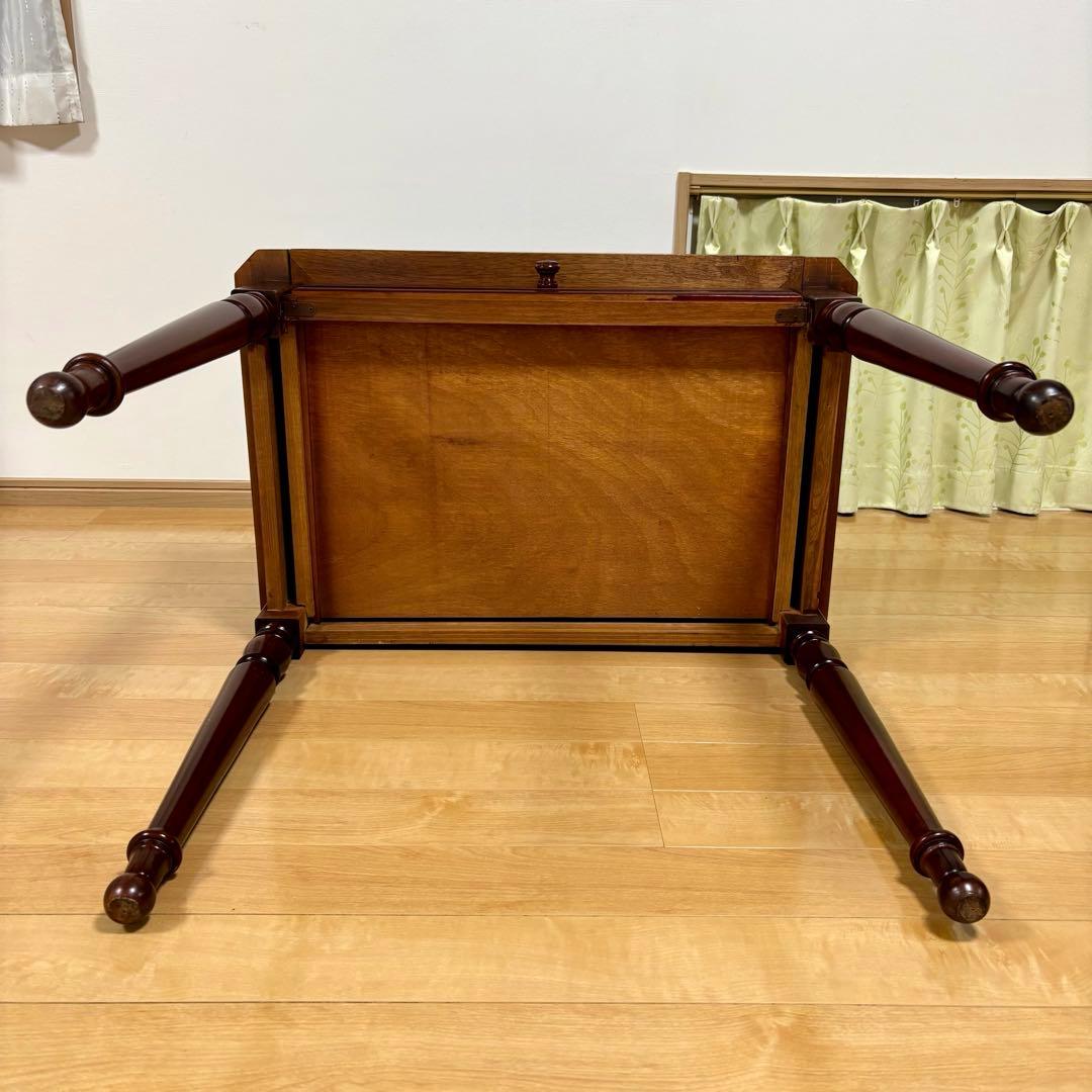 木製 ライディングデスク ビンテージ 天然木 学習机事務机 アンティーク