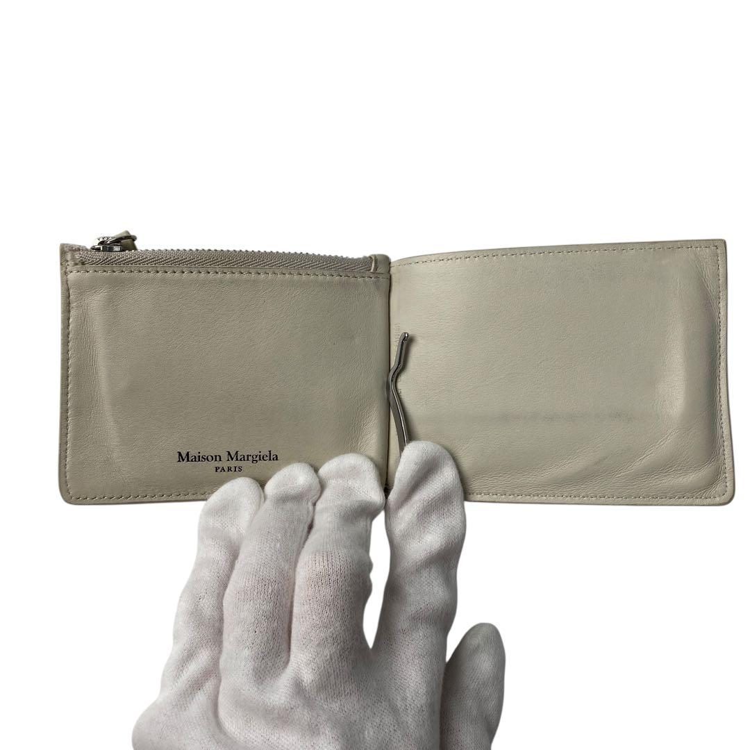 メゾンマルジェラMaison Margiela マネークリップ 二つ折り財布