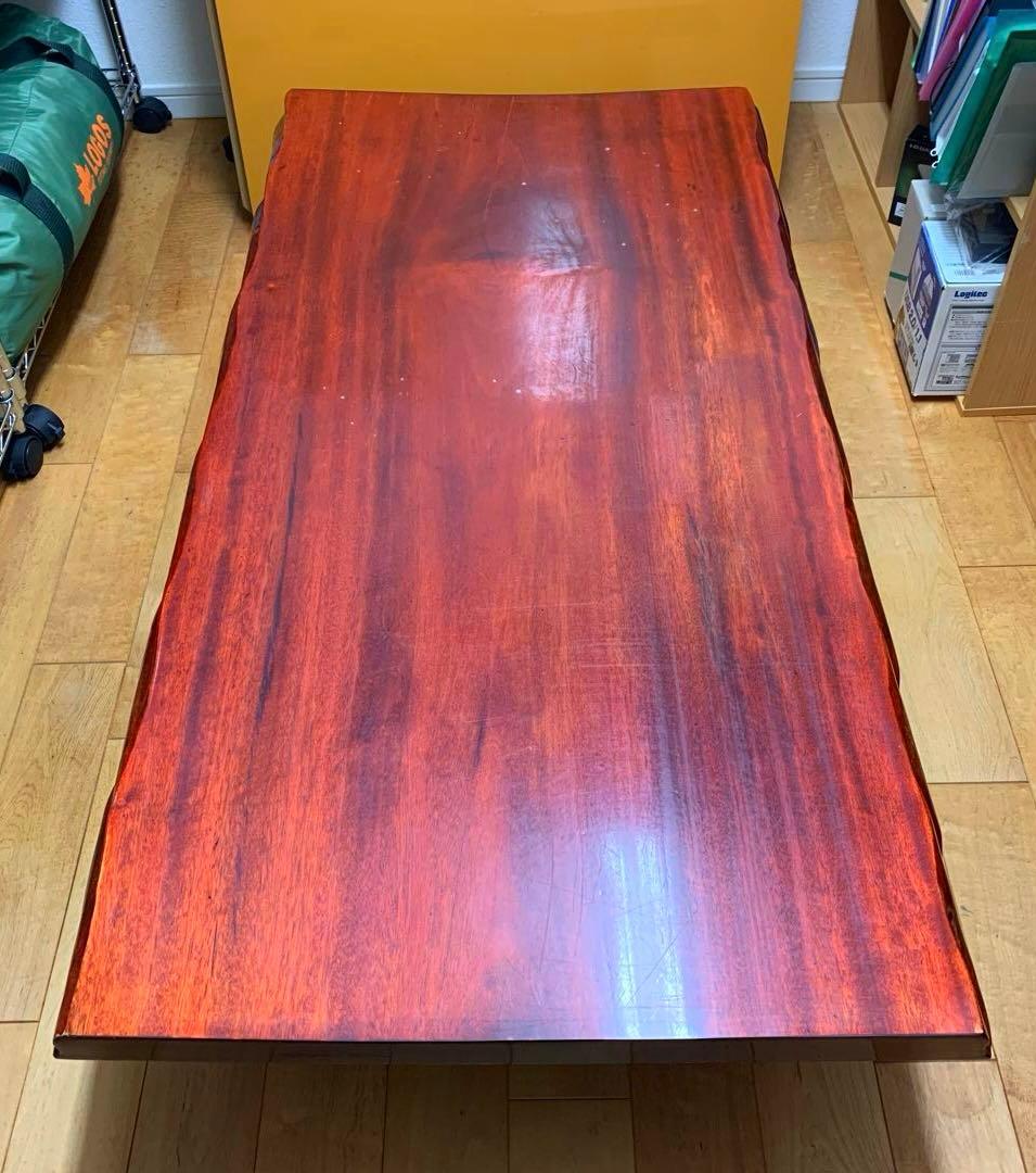 一枚板　座卓　昭和レトロ