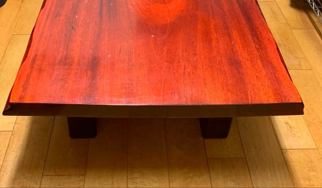 一枚板　座卓　昭和レトロ