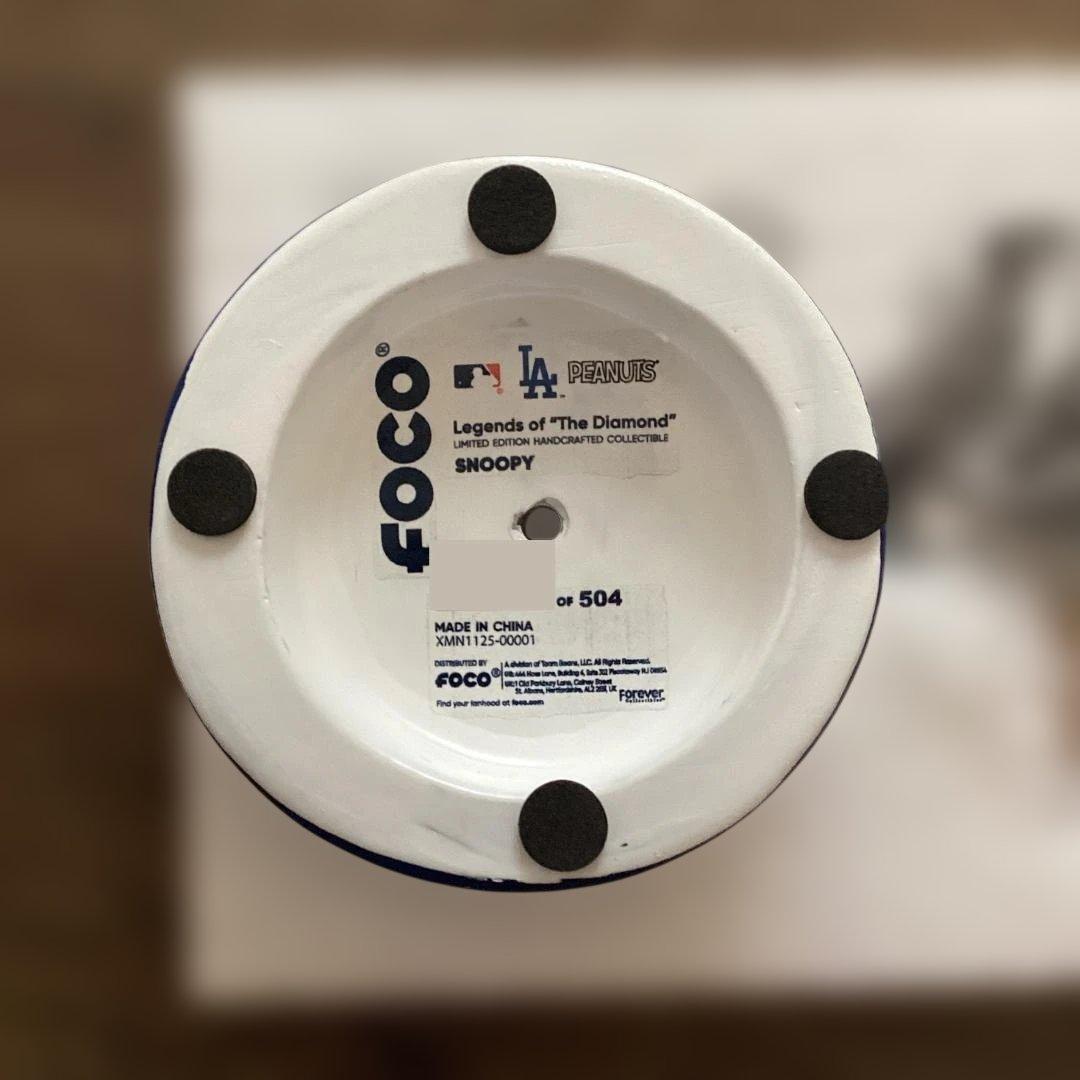 500個限定　2025年ロサンゼルスドジャース スヌーピー ボブルヘッド 郵便局