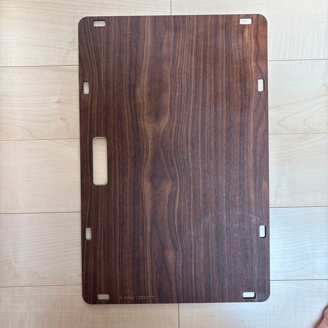 ヘリノックス ソリッドトップ ホーム ウォールナット