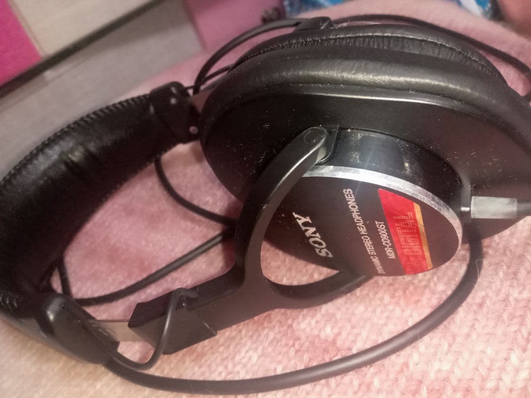 SONY MDR-CD900ST モニターヘッドホン　箱無し　変換プラグ付
