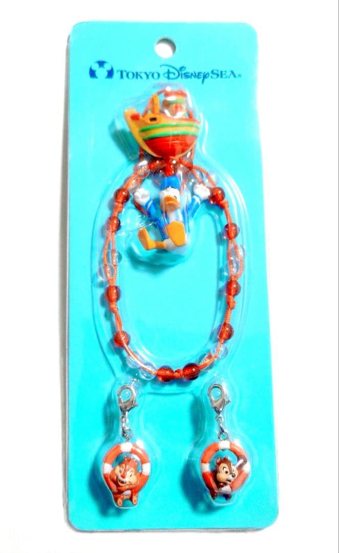 Disney ディズニー ストラップ チップとデール ドナルド シー ランド
