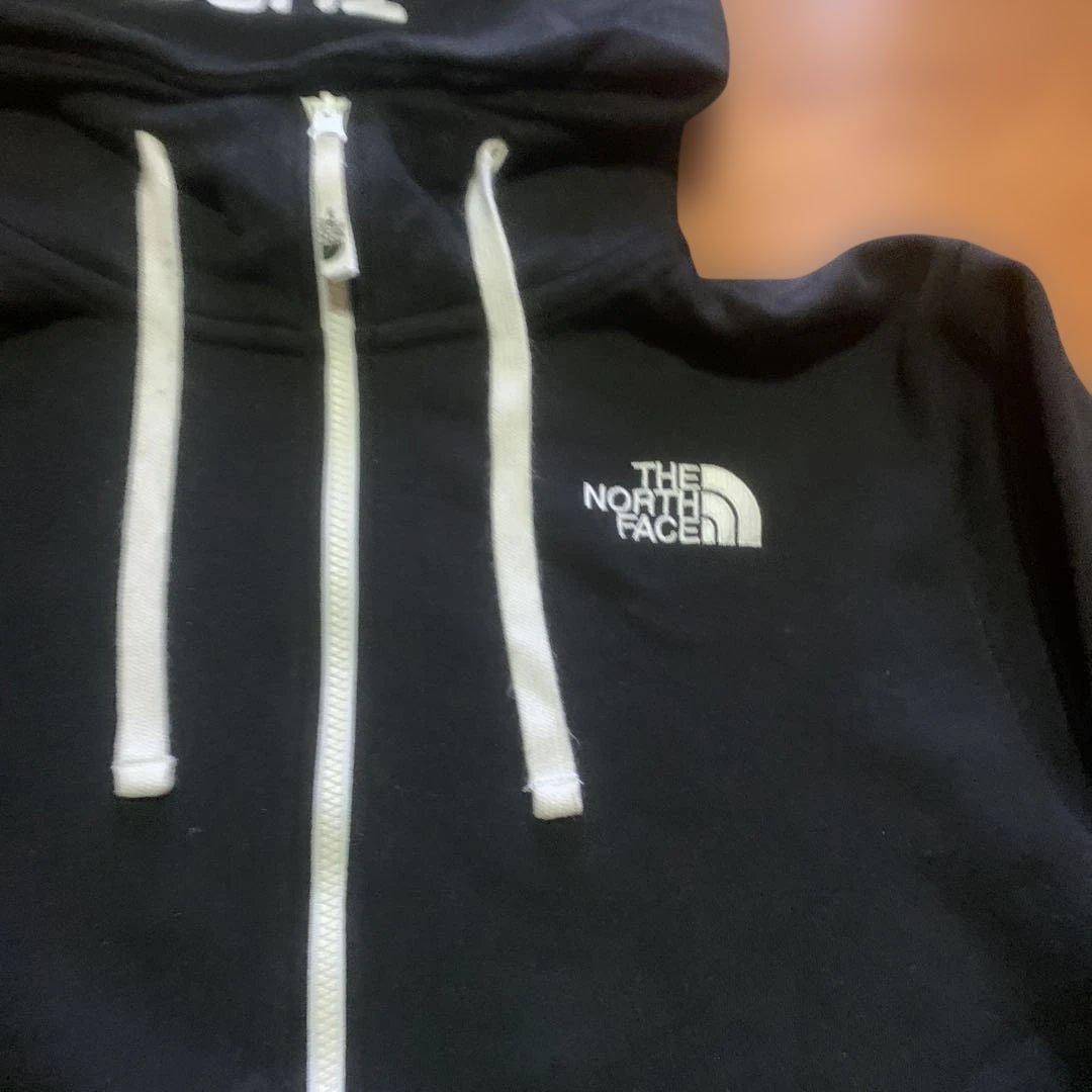 美品！THE NORTH FACE ジップパーカー　メンズLサイズ　ブラック