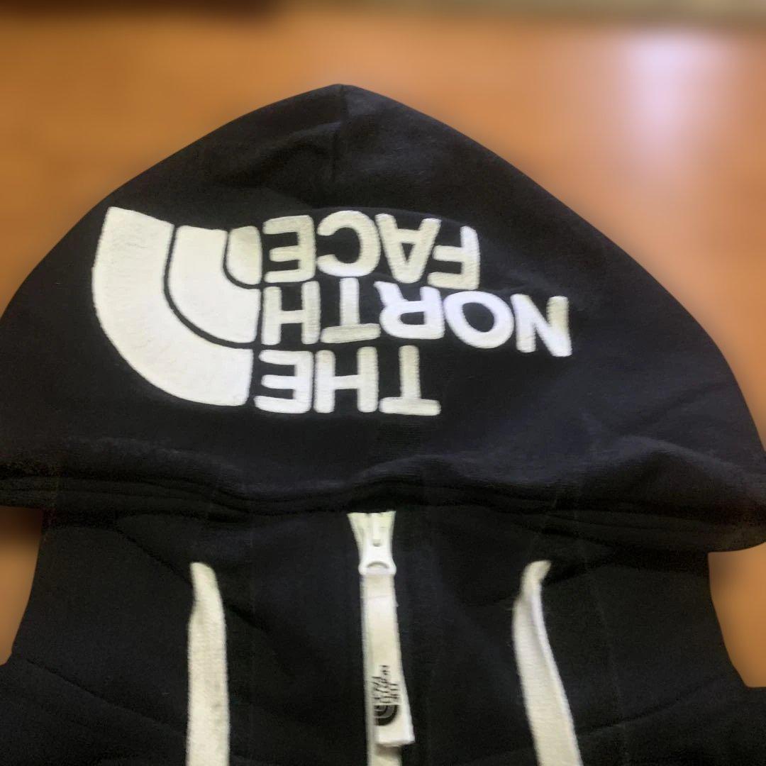 美品！THE NORTH FACE ジップパーカー　メンズLサイズ　ブラック
