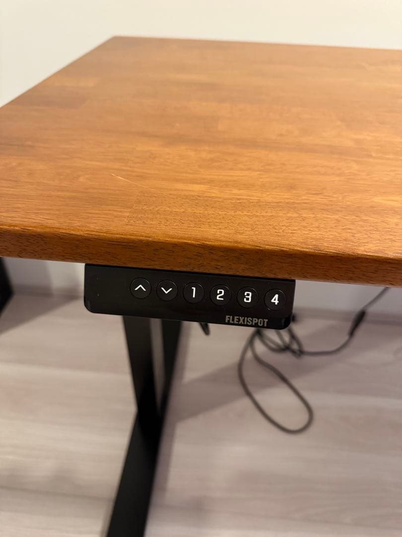 Kanademono FLEXISPOT 電動昇降デスク ブラウン