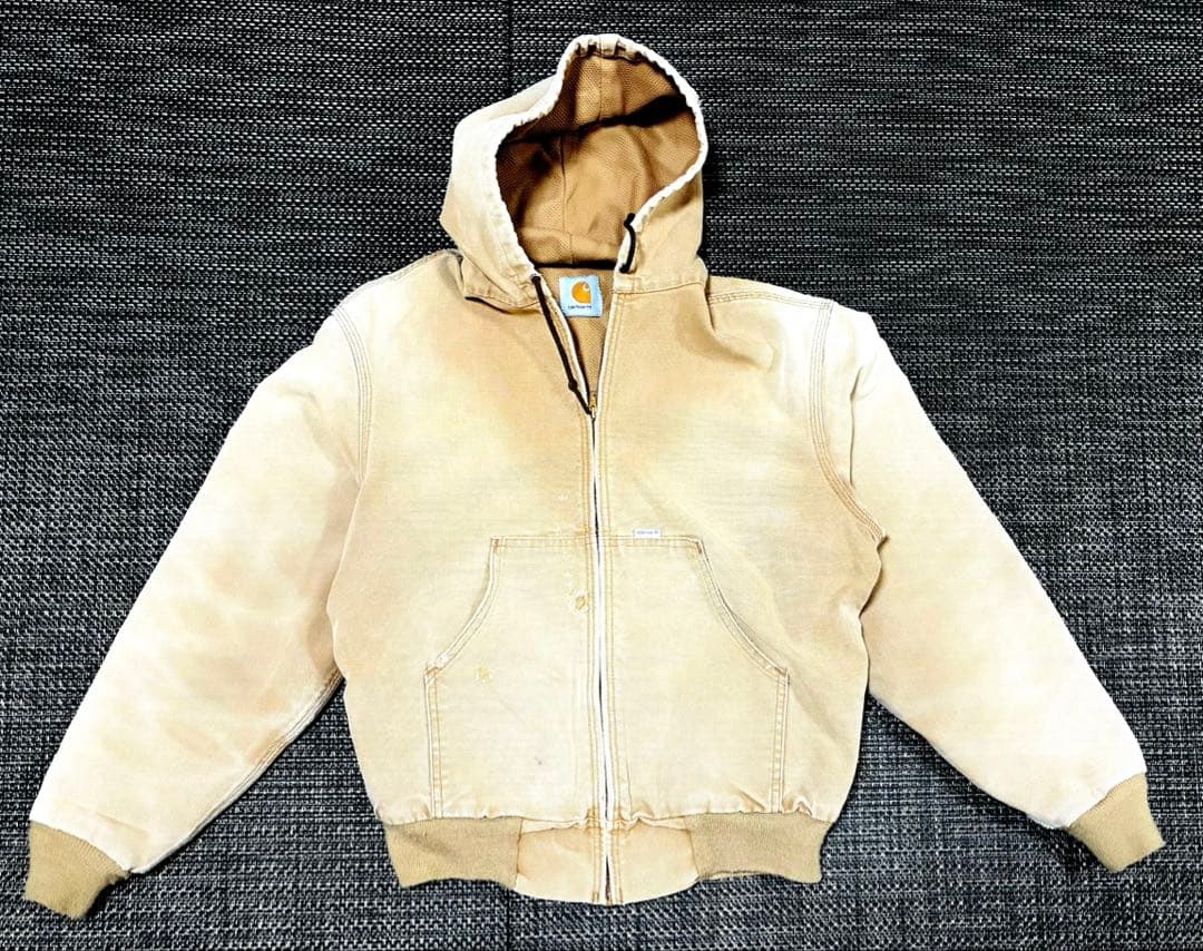 1月中値下げ‼️【超フェード】Carhartt アクティブジャケット　THE US
