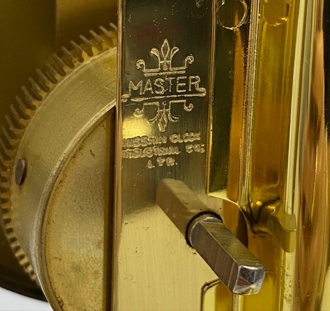 日新時計工業 master マスター　400 DAY 置き時計　25カ410