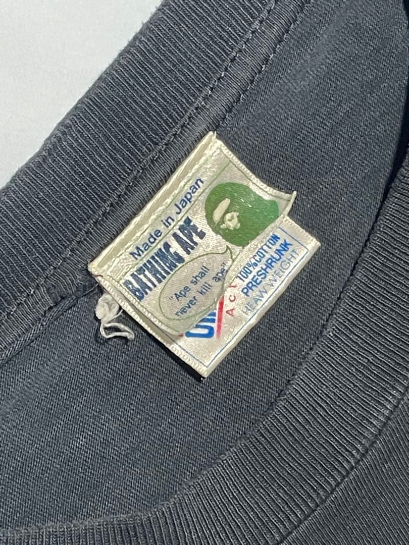 BAPE スチャダラパーTシャツ PLANET OF THE SCHA Lサイズ