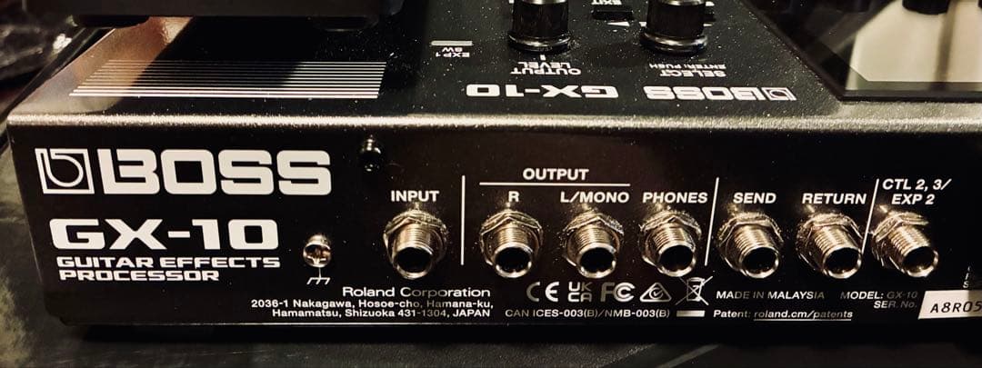 BOSS GX-10 +別売オプション付 中古美品!