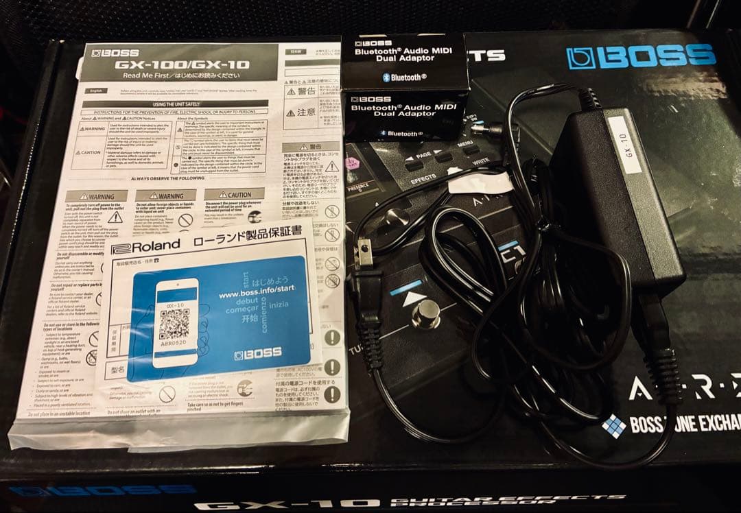 BOSS GX-10 +別売オプション付 中古美品!