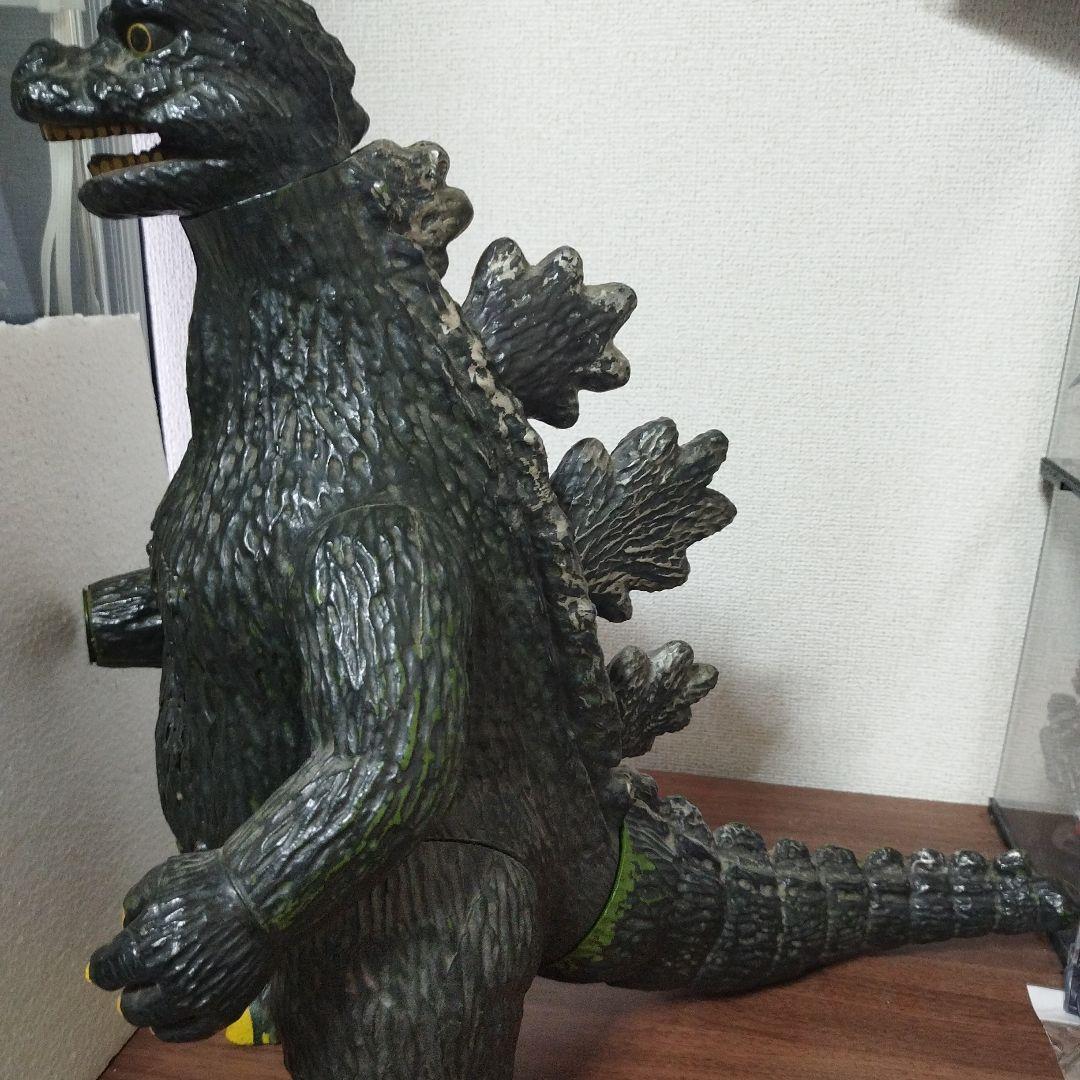 ポピー　ジャンボマシンダー　ジャンボザウルス　ゴジラ　当時物　ジャンク　ソフビ