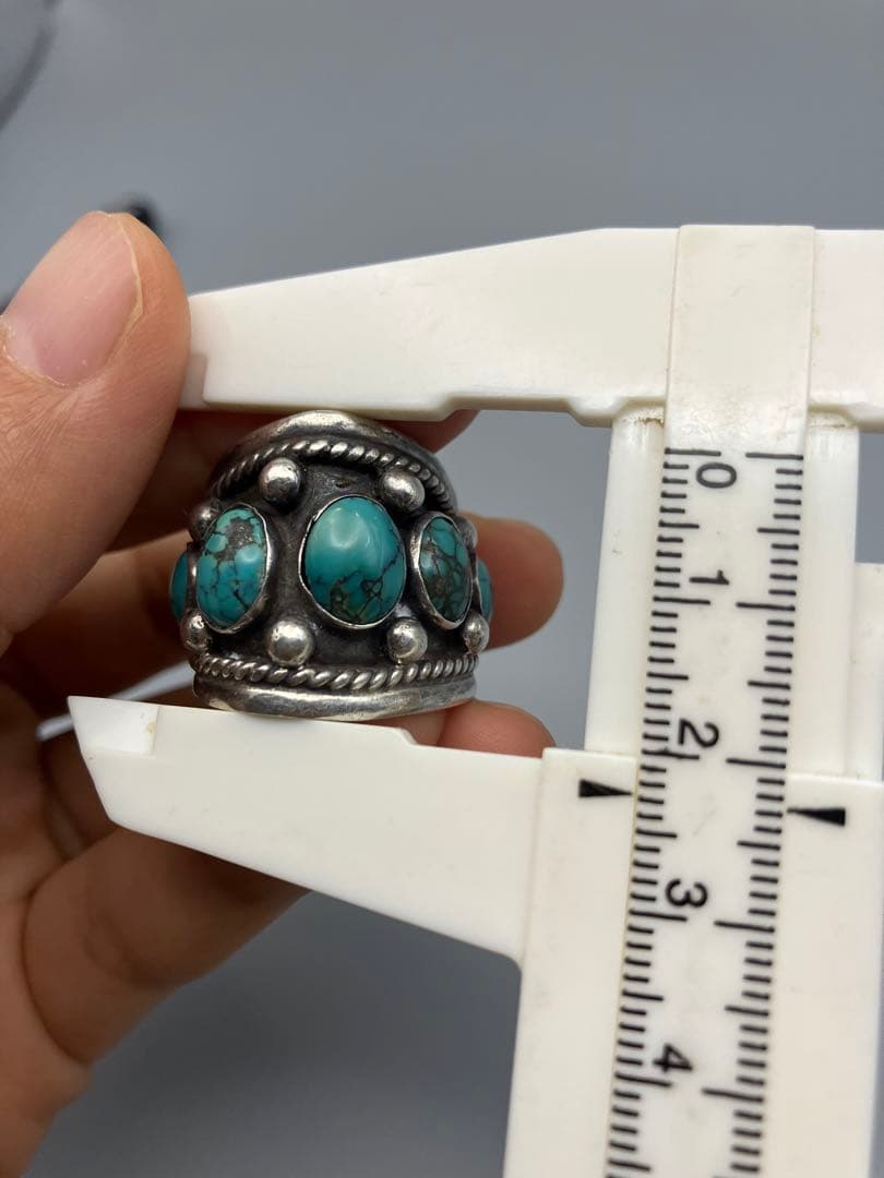 村井優介 ⭐️17号　ターコイズ　リング　指輪　SV925