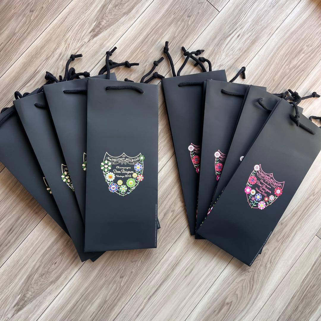 ドンペリニヨン 村上隆 ロゼ シャンパン ショッピングバッグ ショッパー
