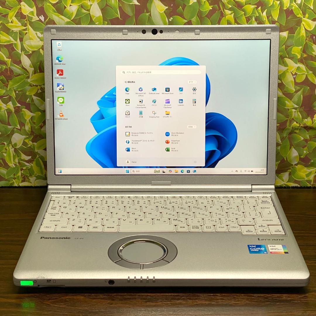 Windowsノート本体 CF-SV1 i5 16GB 2TB Office Win11 (K685)