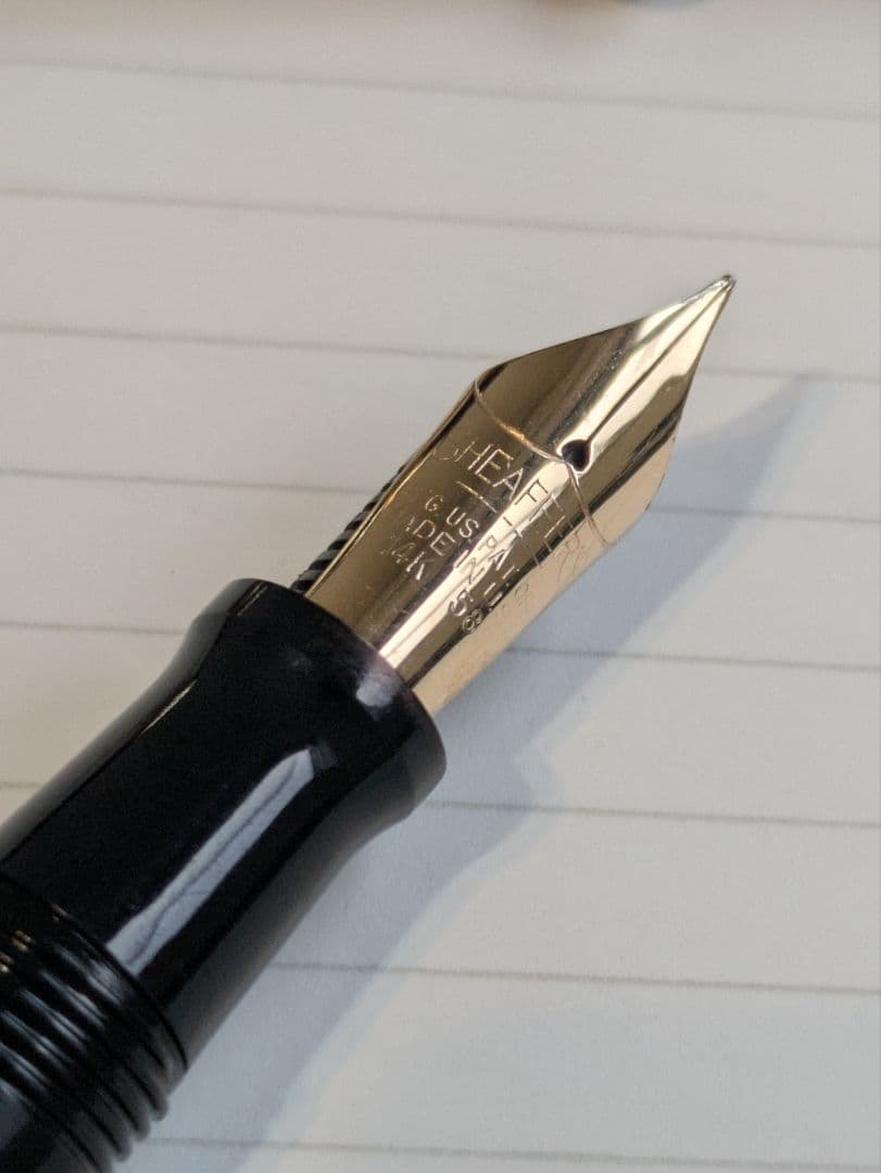 シェーファー　ノスタルジア　万年筆　スターリングシルバー　14K