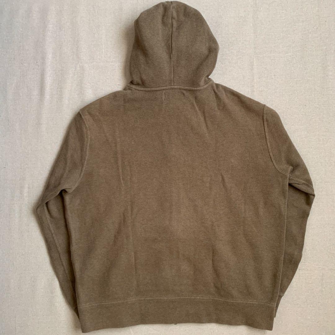 00’s Ralph Lauren ジップパーカー　オリーブグリーン　L