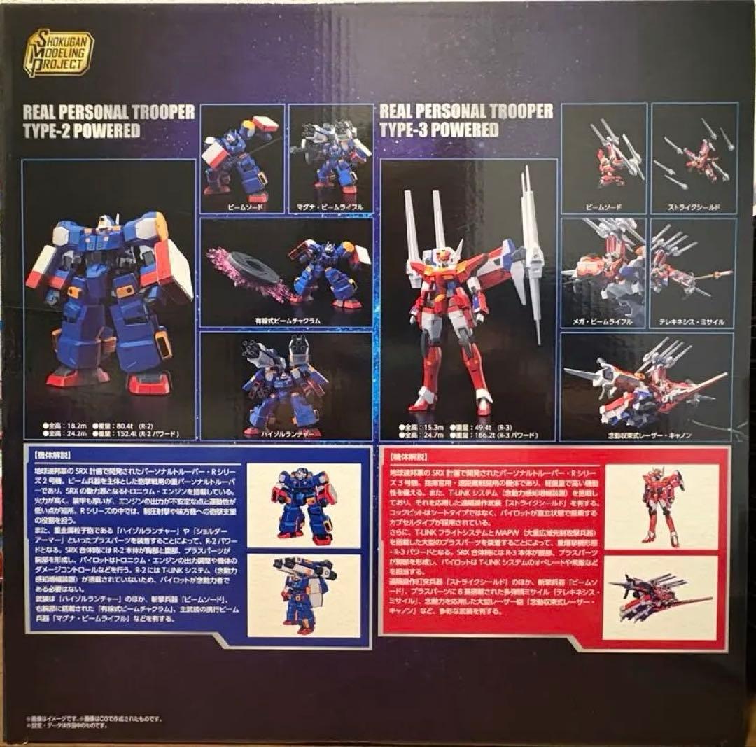 SMP R-1&R-GUN&R-2&R-3＋天下無敵のオプションパーツセット