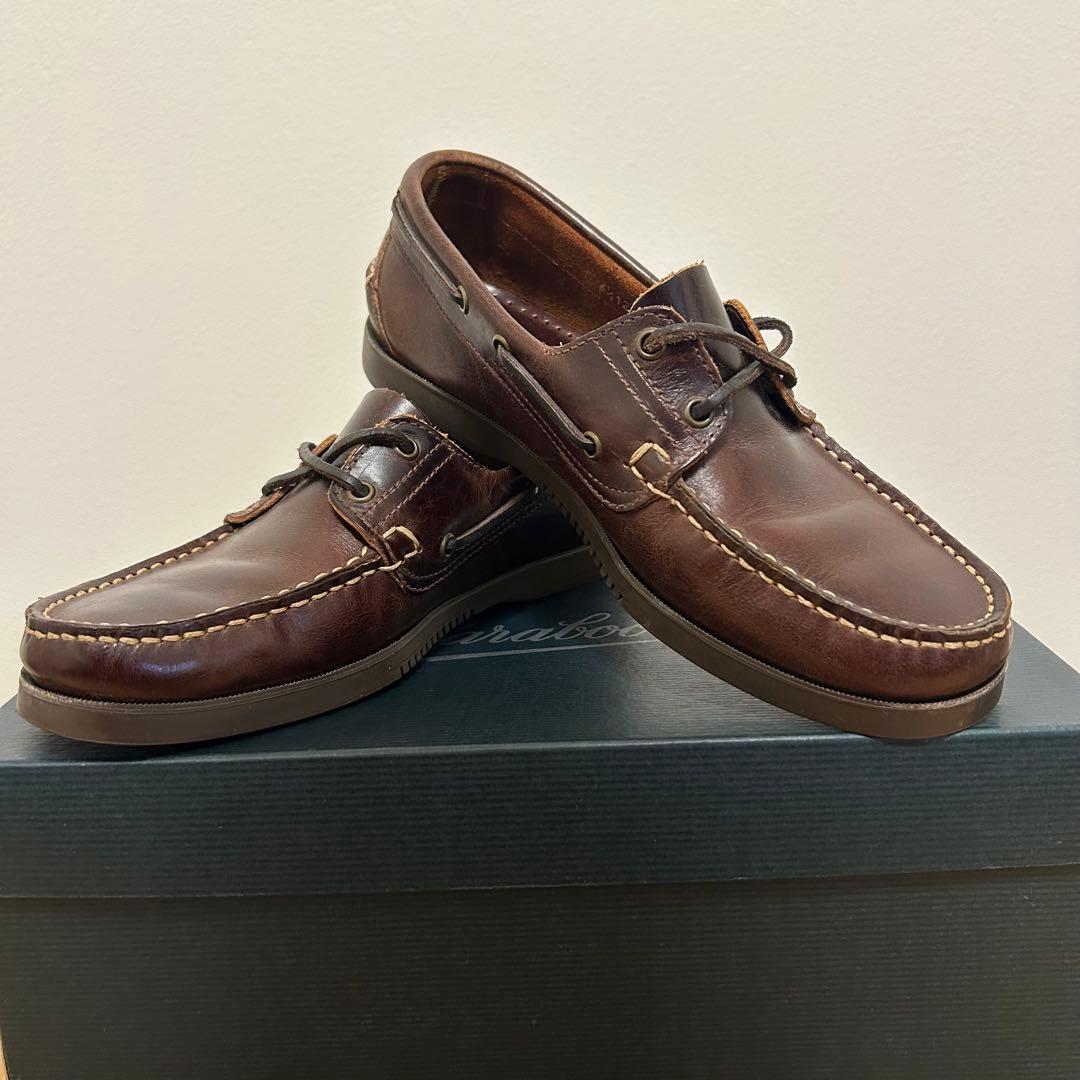 【年始限定】Paraboot 26.5cm相当　デッキシューズ UK6.5