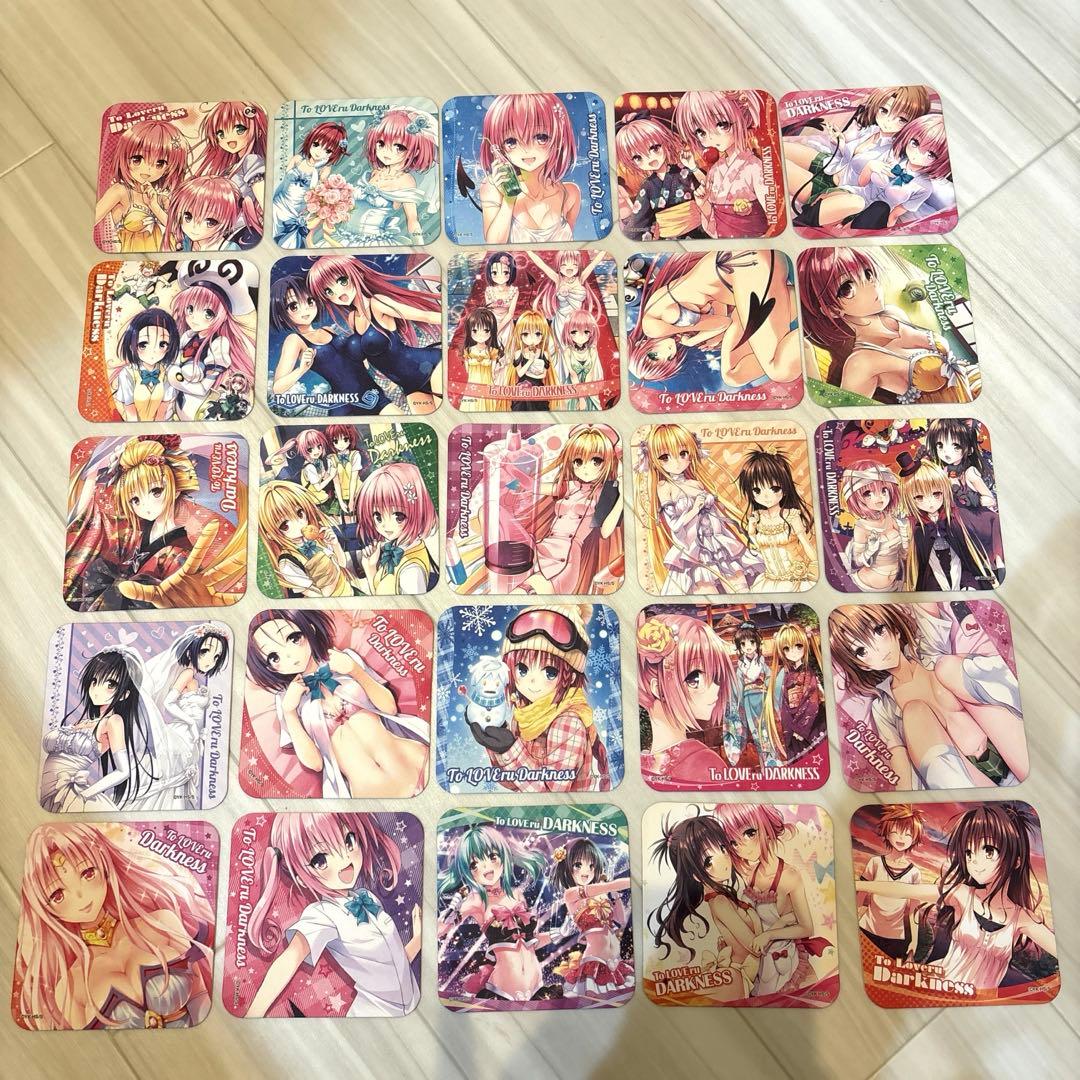 To Loveるダークネス　アートコースター　25種　未使用