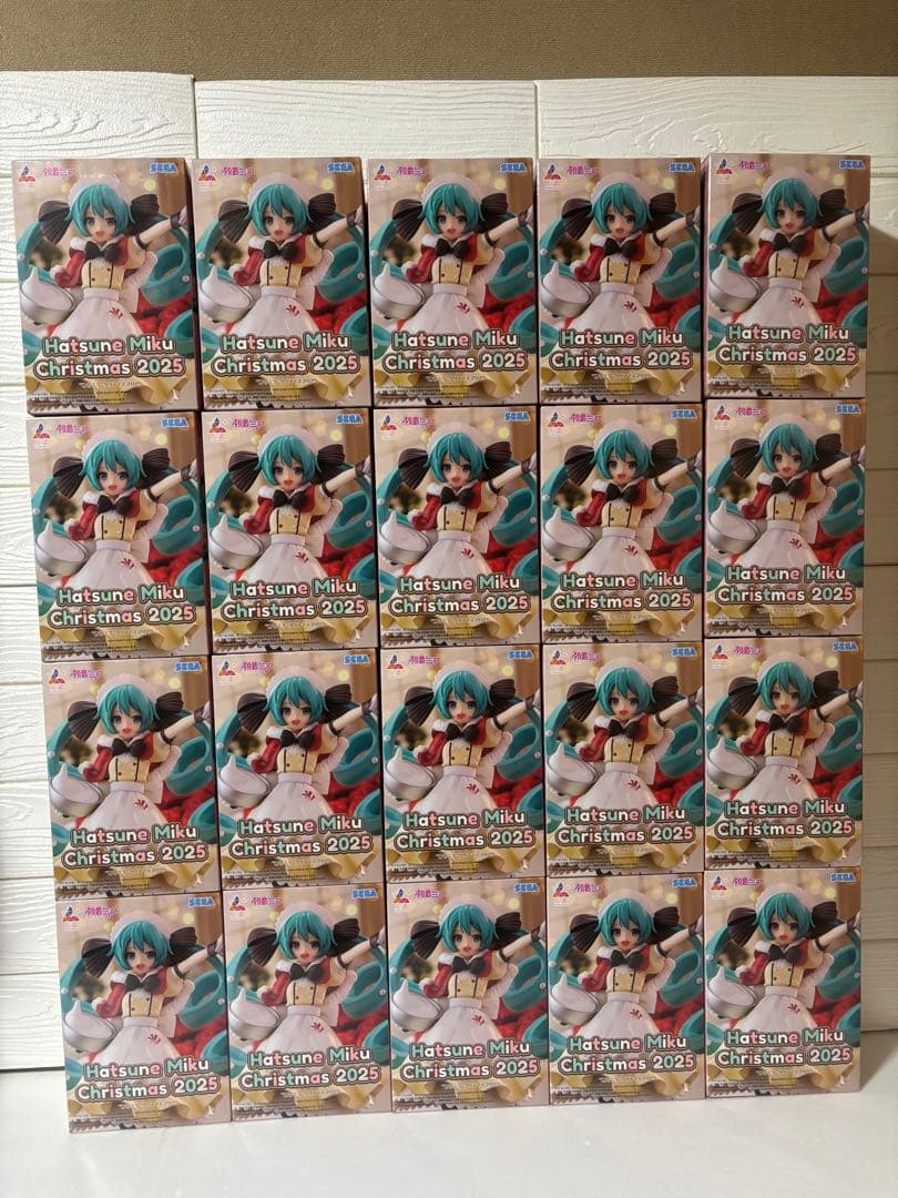 プライズフィギュア　初音ミク　クリスマス２０２５　２０点