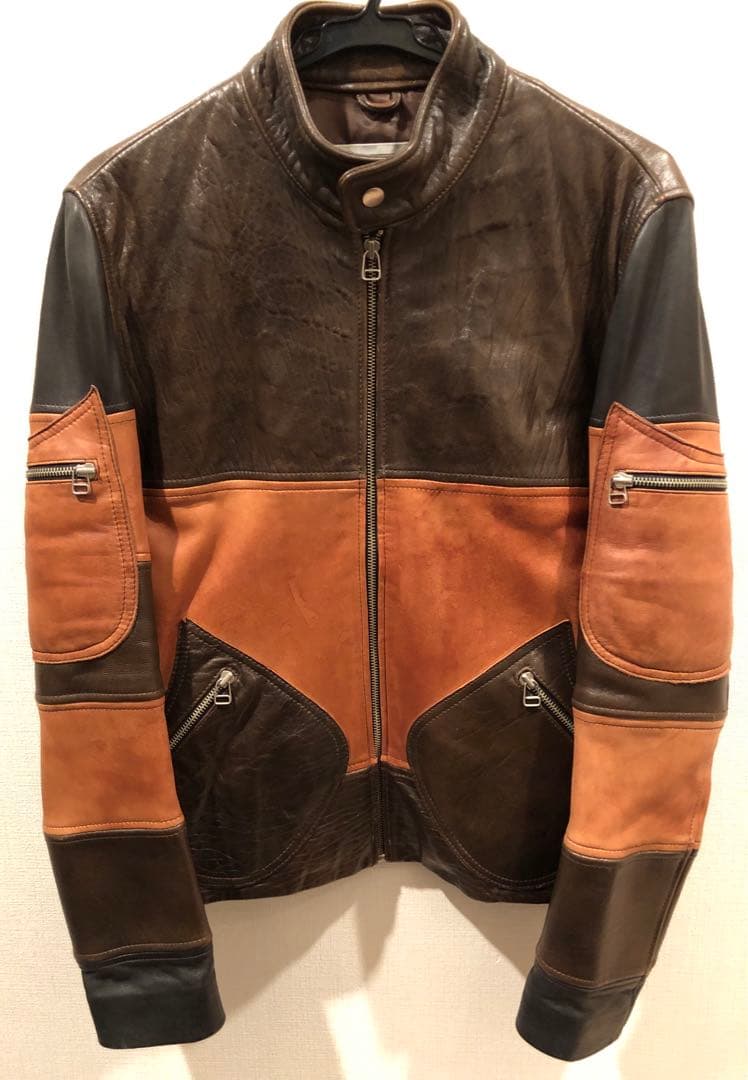 Y’2 LEATHER ワイツーレザー レザーシングルライダースジャケット