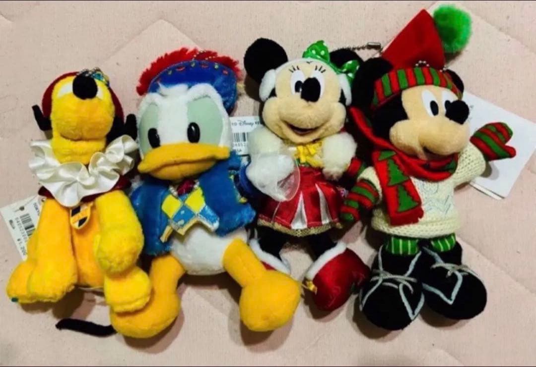 ディズニーランド・ディズニーシーミッキー・ミニー・プルート他　ぬいば47体